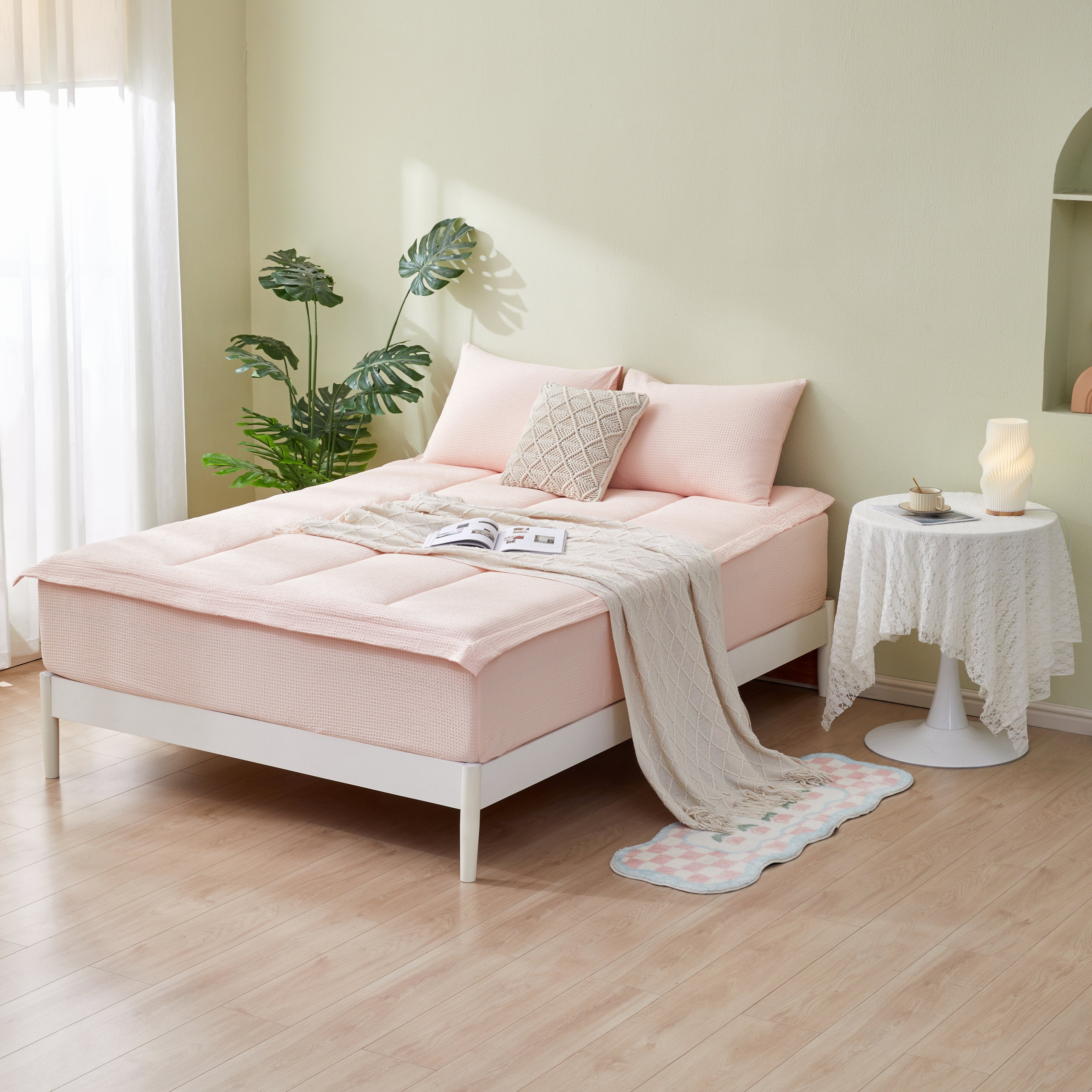 Baby Pink Waffle
