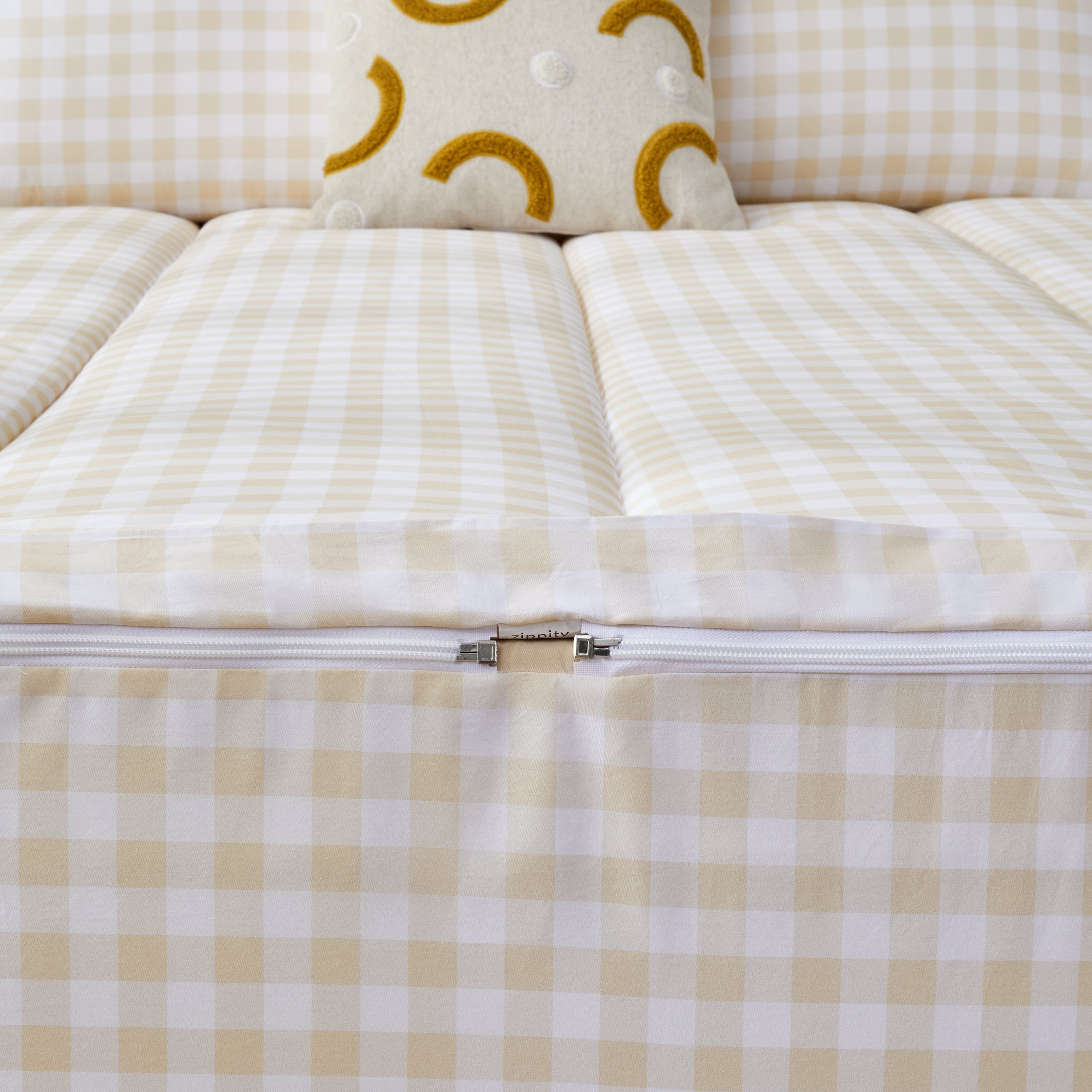 Beige Gingham
