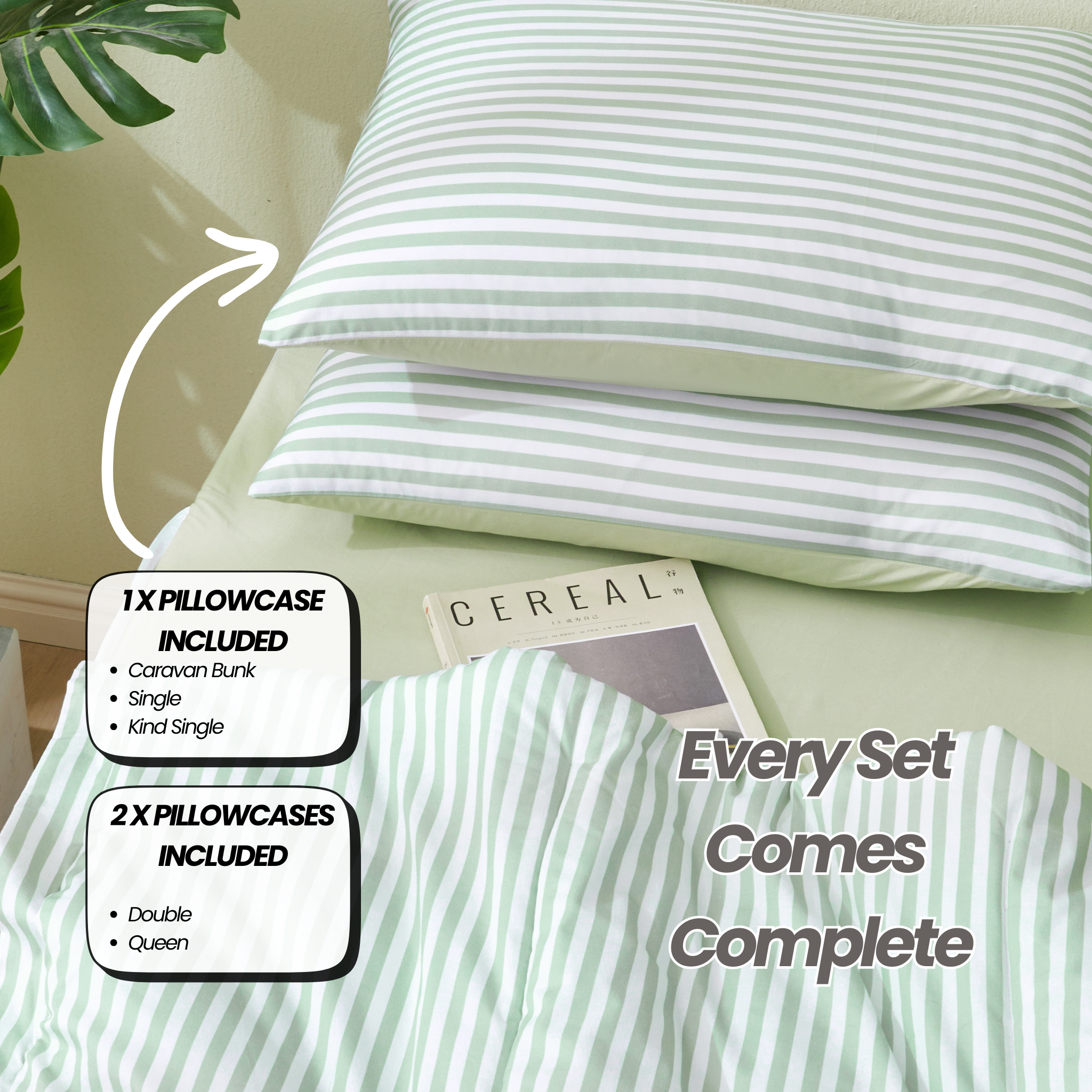 Sage Striped