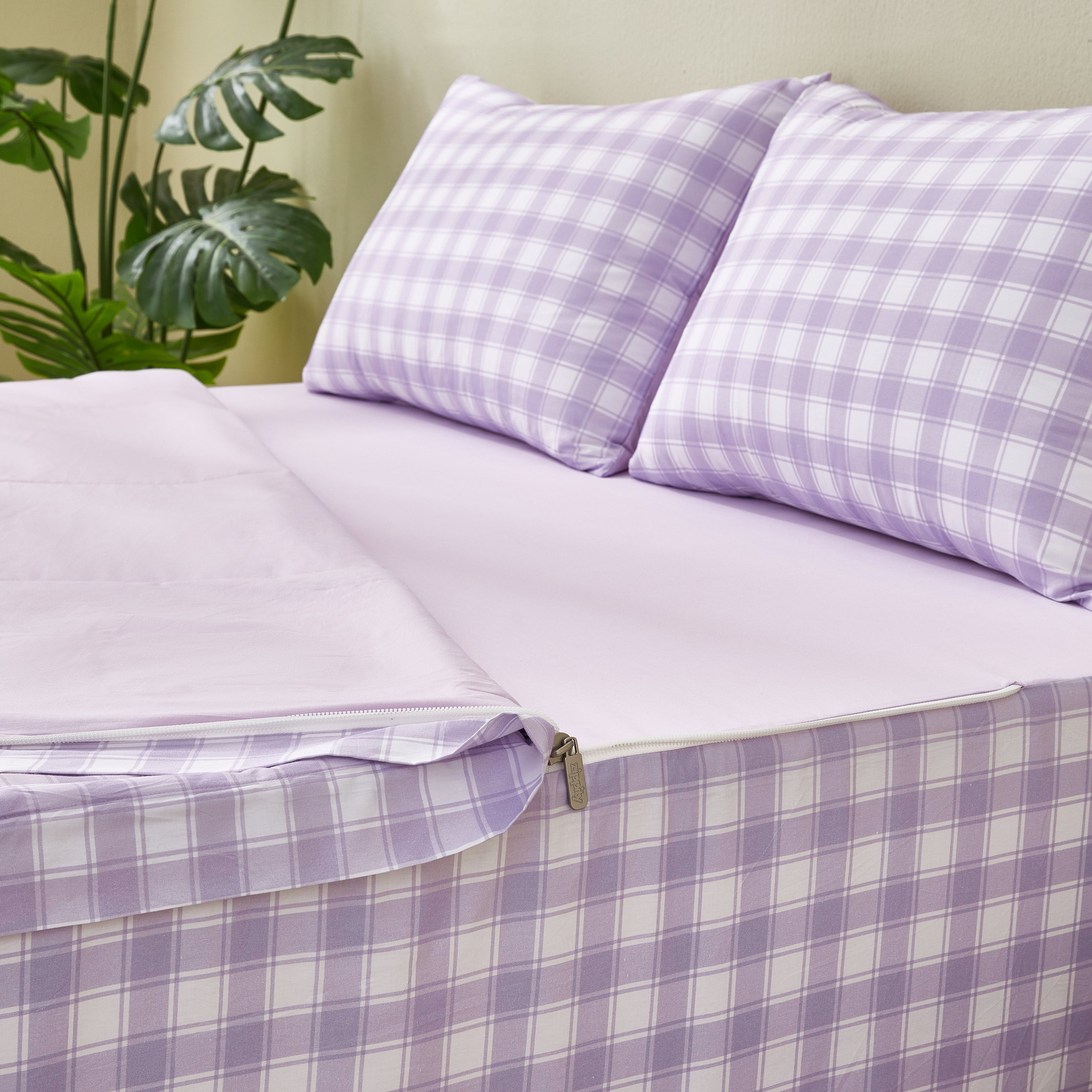 Lilac Gingham
