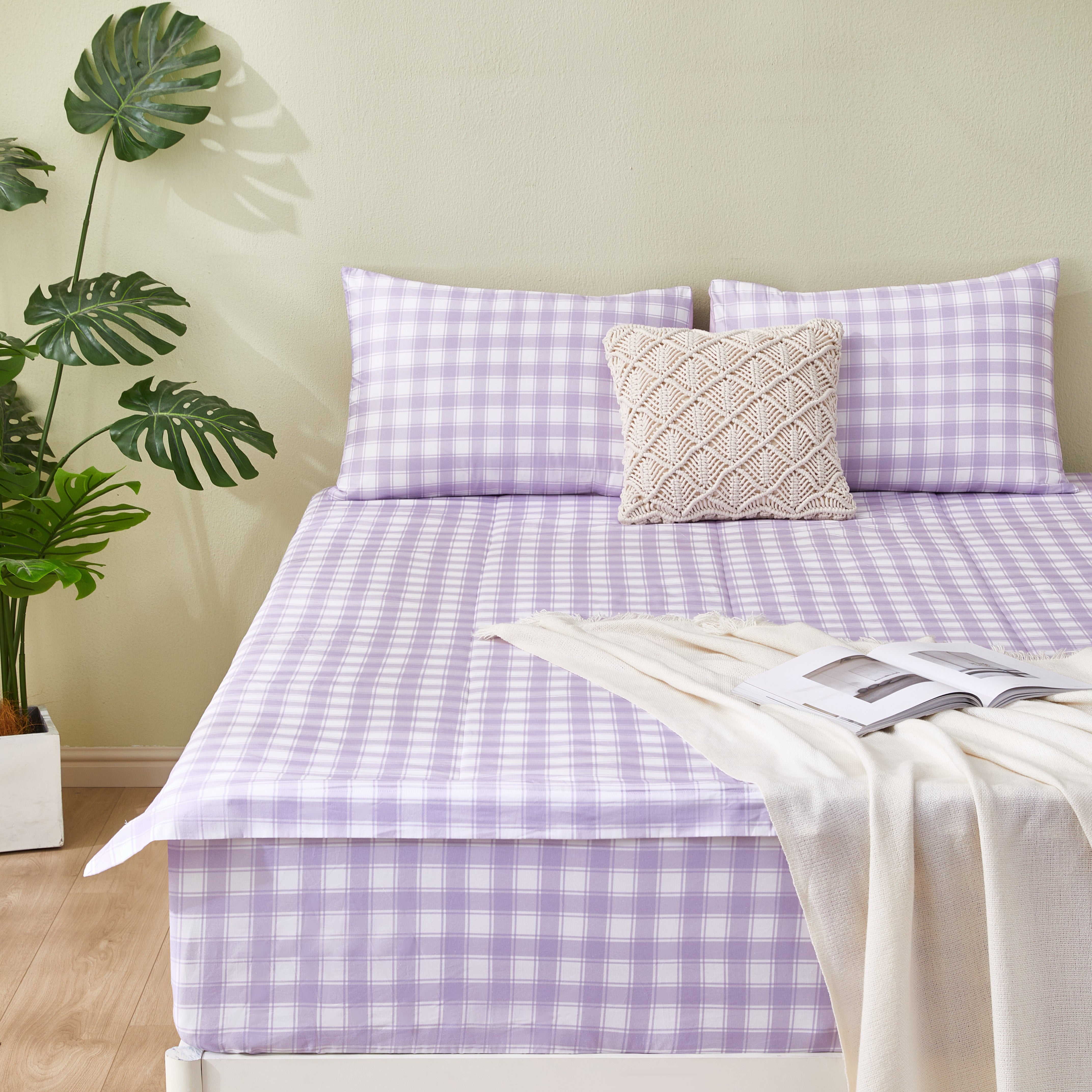 Lilac Gingham