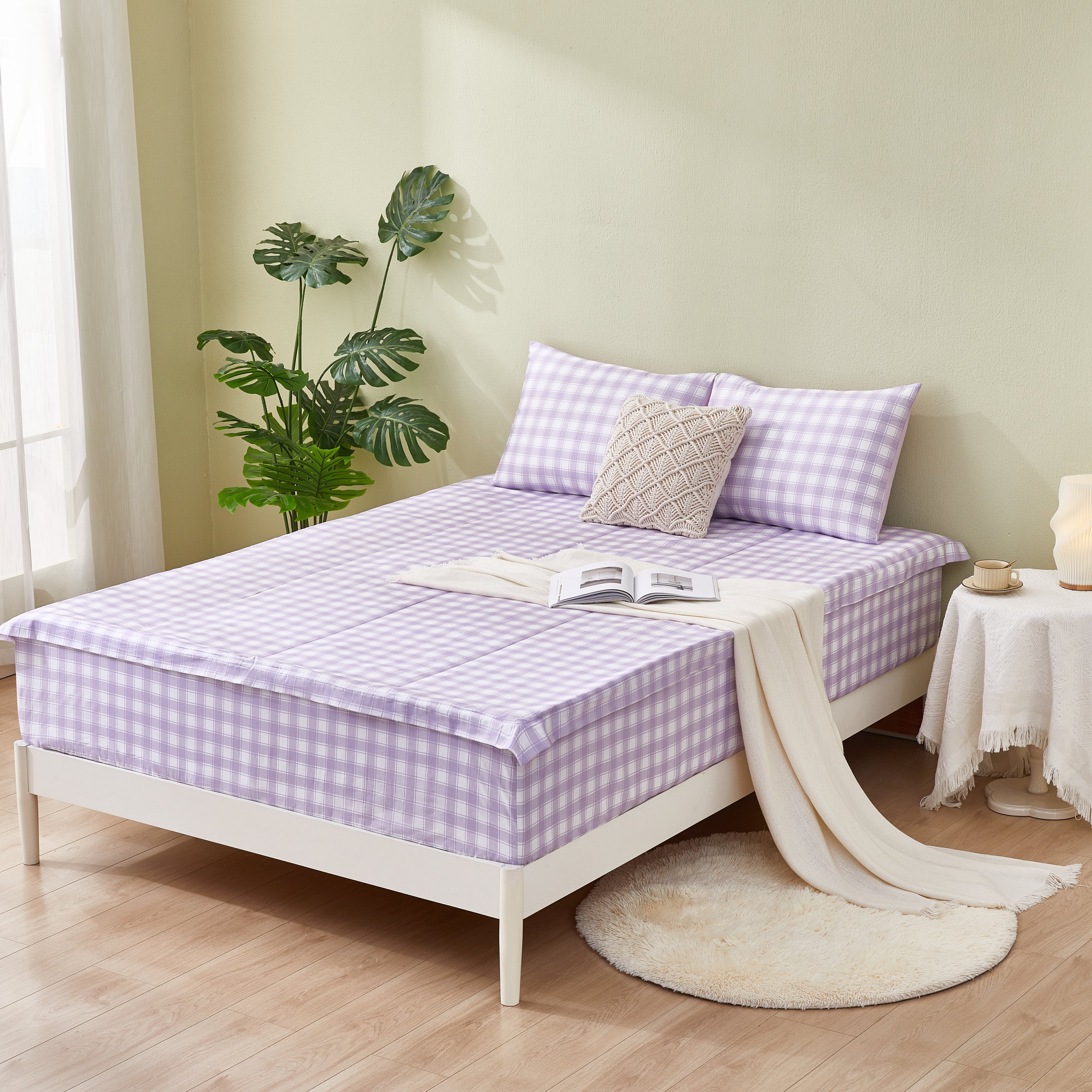 Lilac Gingham